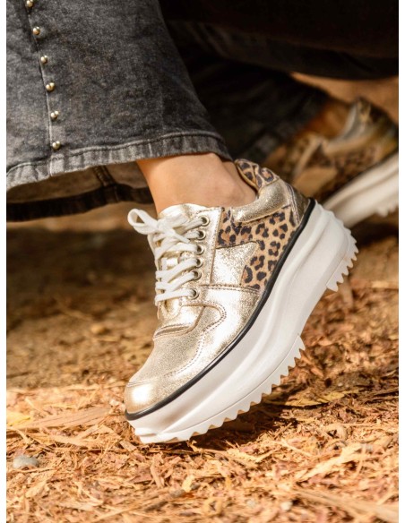 Lavanda Animal Dorado