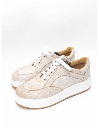 Zoe Craquelado White