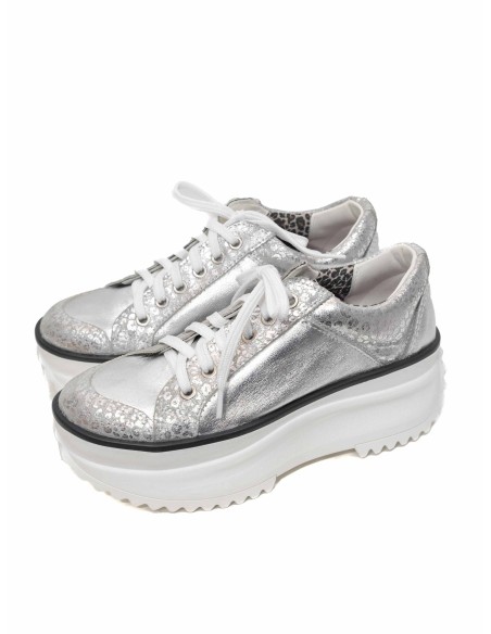 Josefa Print Plateado