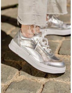 Colomba Glitter Plateado