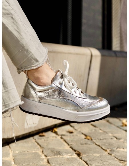 Colomba Glitter Plateado