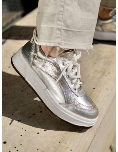 Colomba Glitter Plateado