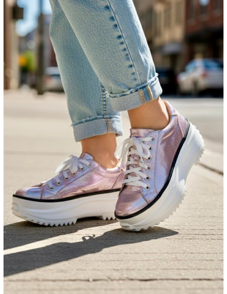 Lia Glitter Pink