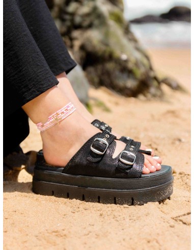 Amalia Glitter Negro