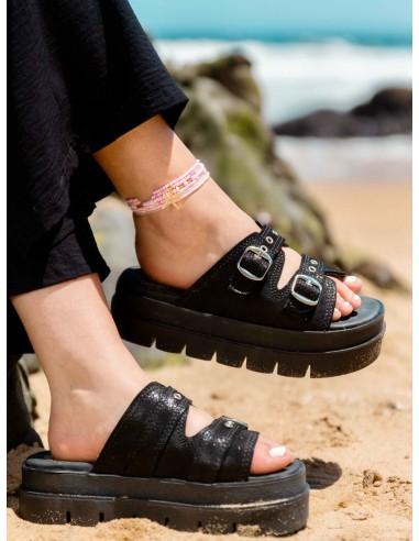 Amalia Glitter Negro